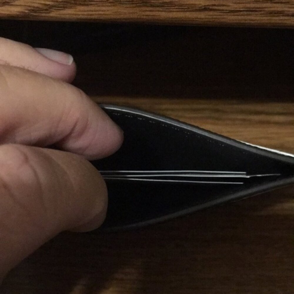 Coach silver gunmetal mini Id case - Picture 8 of 11